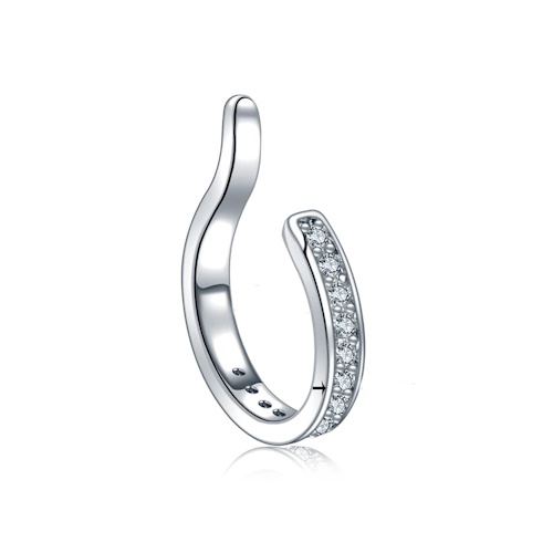 Piercing Brinco Modelo 2 Ear Cuff Aço 316L